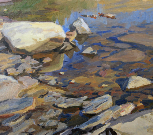 NEW! Painting Rocks & Water at Jackson Falls w/ Tom Hughes (oil, acrylic or watercolor)